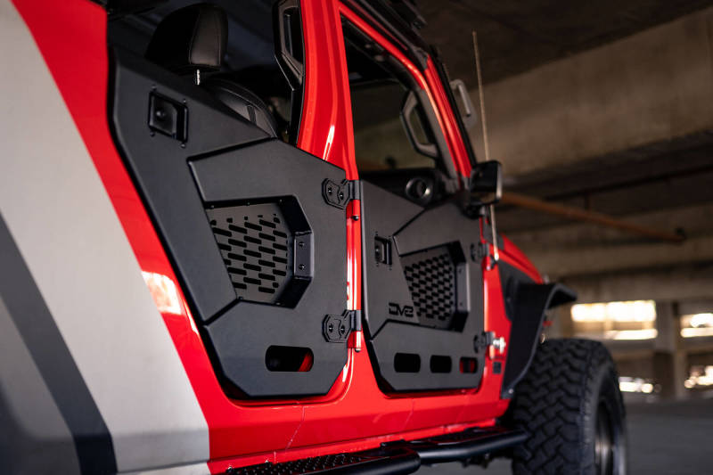 Jeep Wrangler Half Doors - Rear - DV8 Offroad - Spec Series - `18-`22